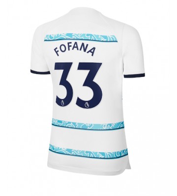 Chelsea Wesley Fofana #33 Bortedrakt Kvinner 2022-23 Kortermet